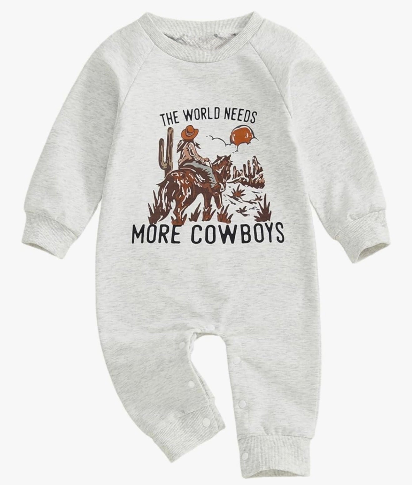 The world needs more cowboys suit