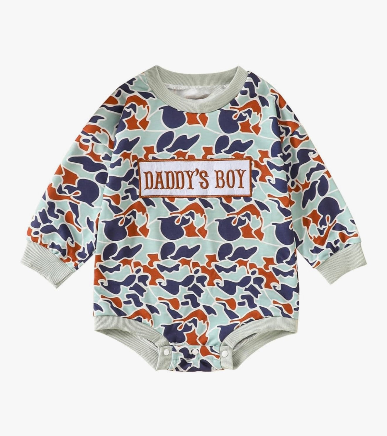 Daddy’s Boy Camo Bubble