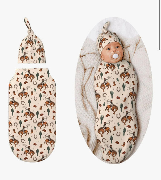 Horse Newborn Swaddle