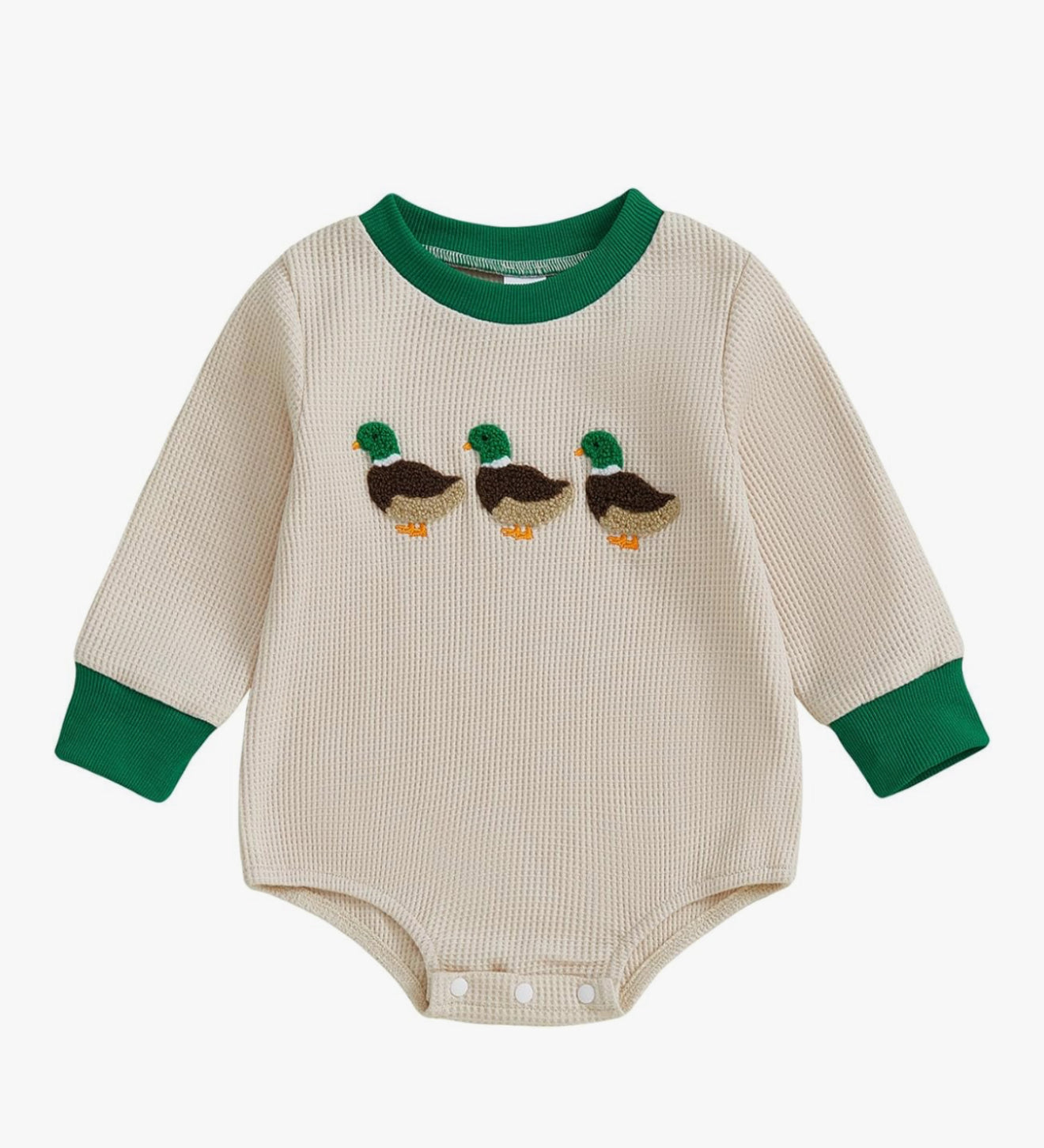 Mallard Duck Embroidery Sweater