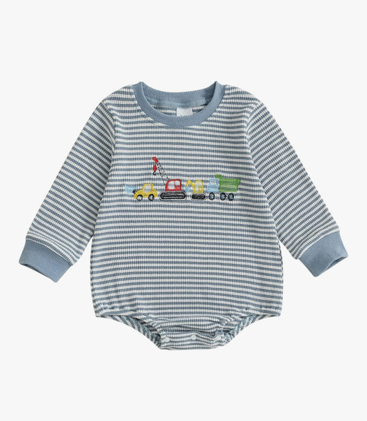 Construction Waffle Knit Bubble