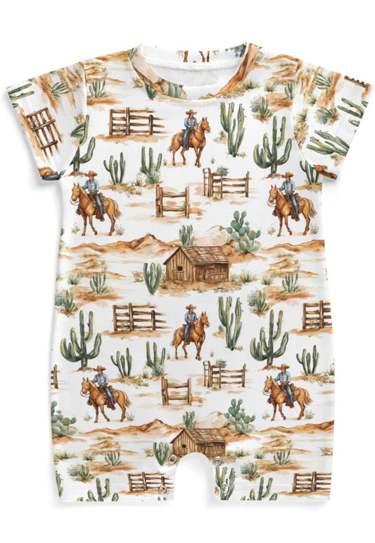 Horse & Cactus Shortall